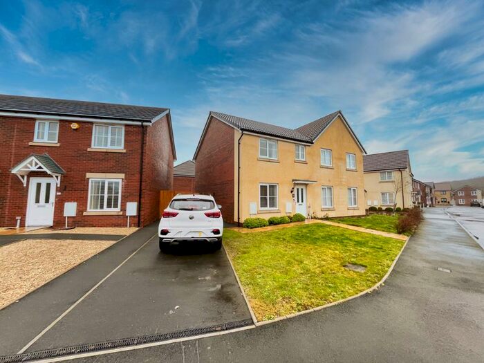 3 Bedroom Semi-Detached House For Sale In Bryn Healey, Coity, Bridgend, CF35