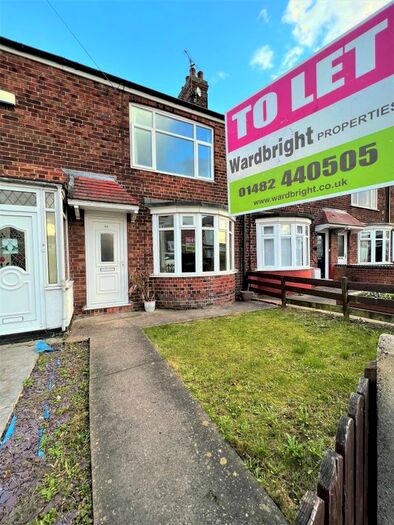 2 Bedroom Terraced House To Rent In Graham Avenue, Hull, HU4