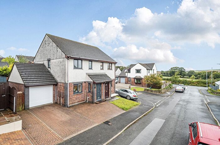 2 Bedroom Semi-Detached House For Sale In Carloggas Grove, St Columb, Cornwall, TR9