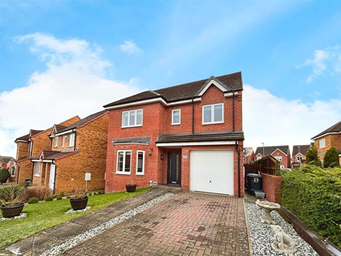 4 Bedroom Detached House For Sale In Kipling Way, Crook, County Durham, DL15