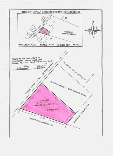 Land For Sale In Plot Portvoller, Point, Isle Of Lewis, HS2