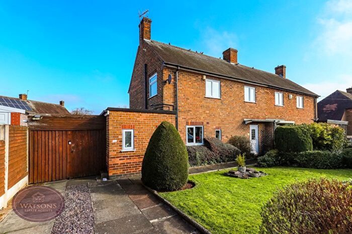 3 Bedroom Semi Detached House For Sale In Elm Avenue, Nuthall, Nottingham, NG16