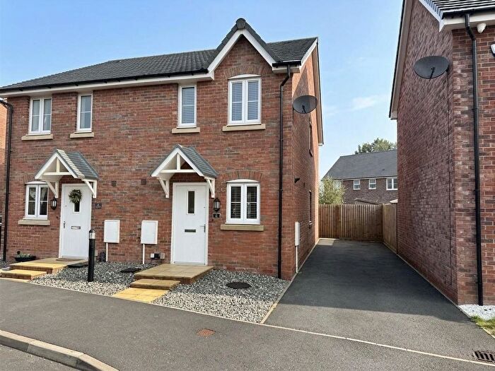 2 Bedroom Semi Detached House For Sale In Cheviot Drive, Kingstone, Hereford, HR2
