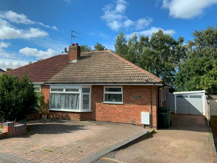 2 Bedroom Semi-Detached Bungalow To Rent In Foxhunter Drive, Oadby, Leicester, Leicestershire, LE2