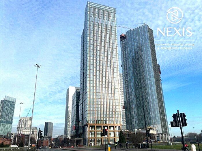 2 Bedroom Apartment To Rent In Elizabeth Tower, Chester Road, Manchester, M15