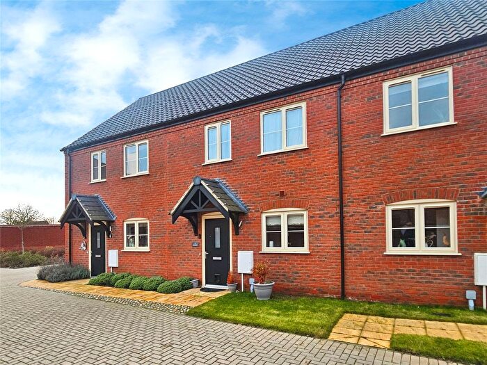 2 Bedroom Terraced House For Sale In Dragonfly Way, Great Ellingham, Attleborough, Norfolk, NR17