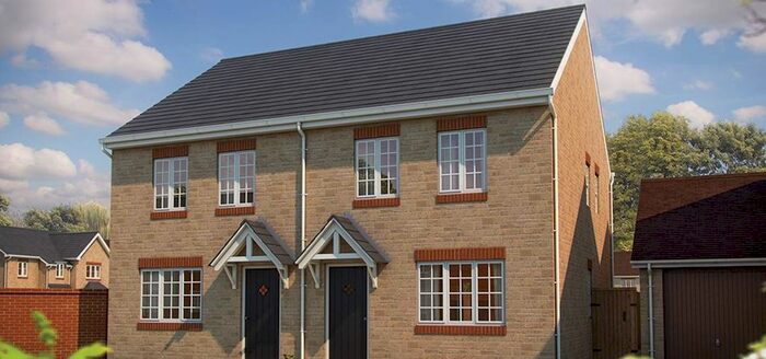 2 Bedroom Semi-Detached House For Sale In "Holly" At Springfield Road, Wantage, Oxfordshire, OX12