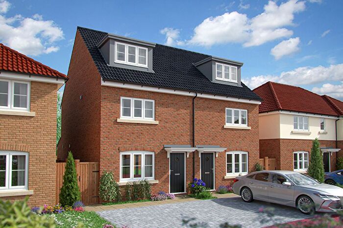 3 Bedroom Semi-detached House For Sale In "The Tulip" At Crimdon Walk, Stockton-On-Tees, TS19