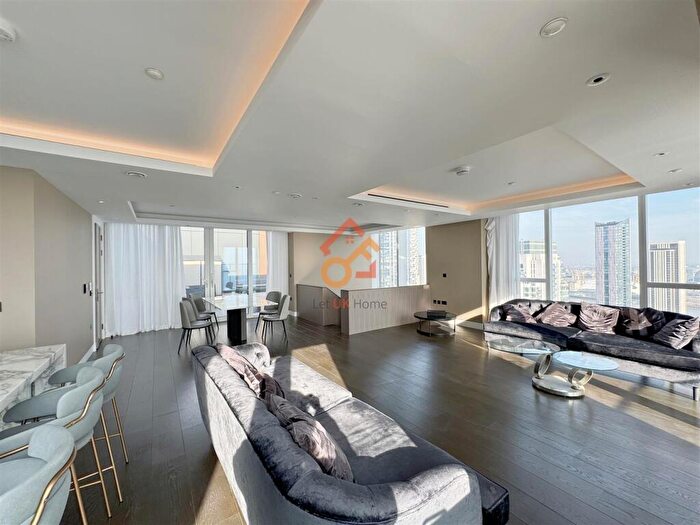 3 Bedroom Flat To Rent In Maine Tower, Harbour Way, London, E14