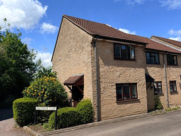 2 Bedroom End Of Terrace House For Sale In Malthouse Close, Wincanton, Somerset, BA9