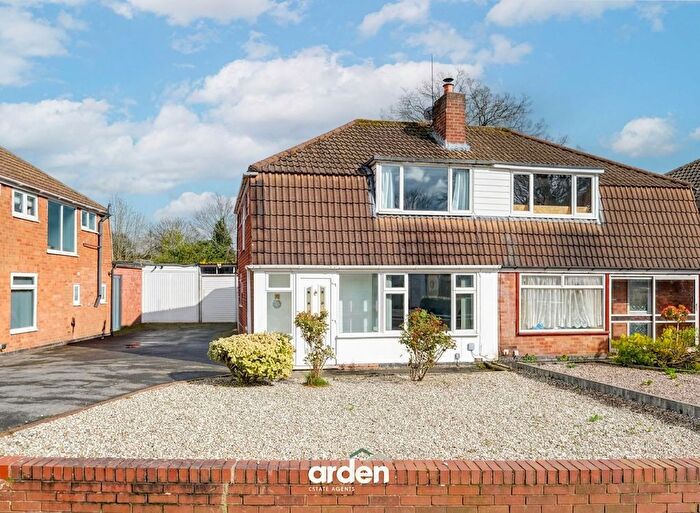 3 Bedroom Semi Detached House For Sale In Bronte Farm Road, Shirley, B90