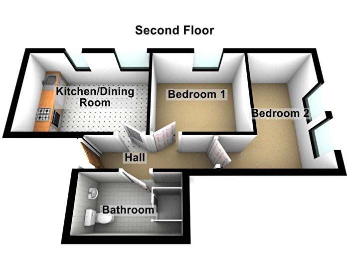 2 Bedroom Apartment To Rent In - Aughton Street, Ormskirk, Lancashire, L39