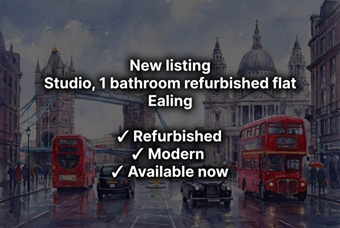 Studio To Rent In Oakfield Gardens, Greenford, UB6