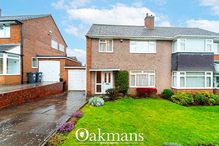 3 Bedroom Semi Detached House For Sale In Peach Ley Road, Birmingham, West Midlands, B29