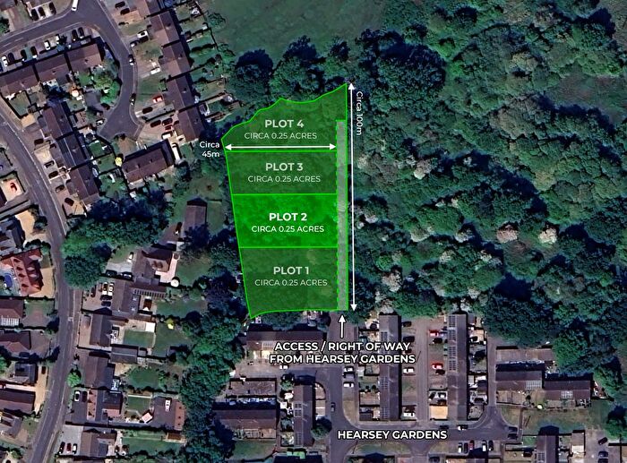 Land For Sale In Hearsey Gardens, Blackwater, Camberley, GU17