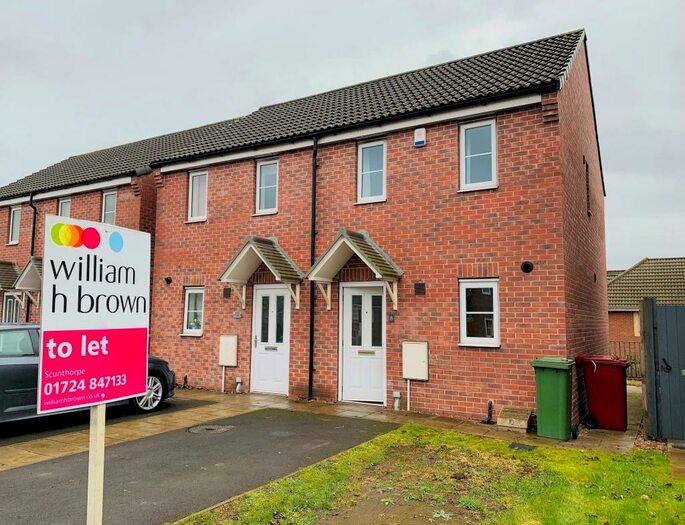 2 Bedroom Semi-Detached House To Rent In Shelduck Way, Scunthorpe, DN16