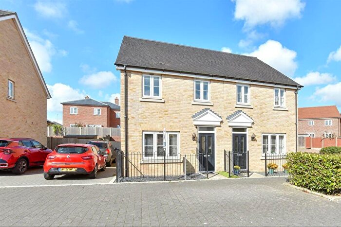 2 Bedroom Semi-Detached House For Sale In Barn Owl Way, Whitfield, Dover, Kent, CT16