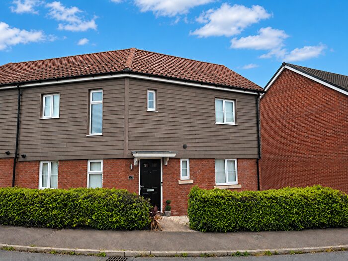 3 Bedroom Semi Detached House For Sale In The Circle, Great Blakenham, Ipswich, Suffolk, IP6