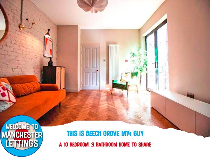 10 Bedroom House To Rent In Beech Grove Manchester, M14