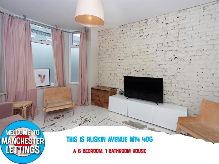 6 Bedroom Terraced House To Rent In Ruskin Avenue Manchester, M14