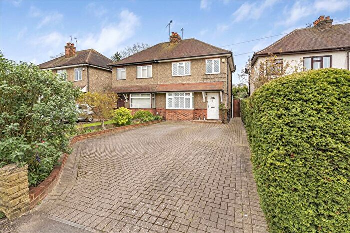 3 Bedroom Semi Detached House For Sale In Stroude Road, Virginia Water, Surrey, GU25