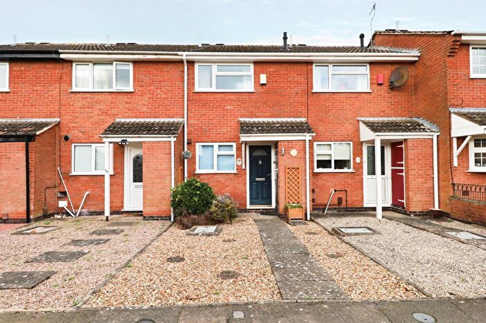 2 Bedroom Terraced House For Sale In Bosworth Close, Hinckley, Leicestershire, LE10