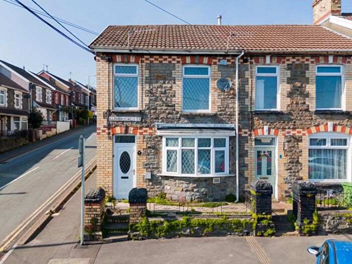2 Bedroom End Of Terrace House To Rent In Llanbradach Street, Pontypridd, CF37