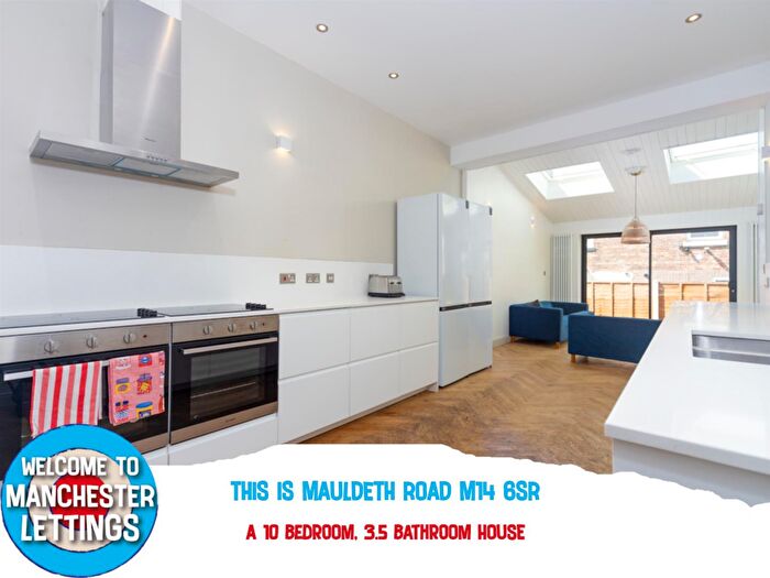 10 Bedroom Terraced House To Rent In Mauldeth Road, M14