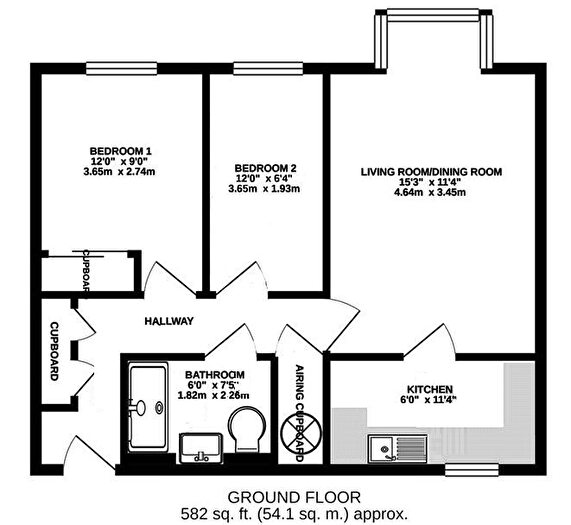 2 Bedroom Retirement Property For Sale In Huntsgreen Court, Bracknell, Berkshire, RG12