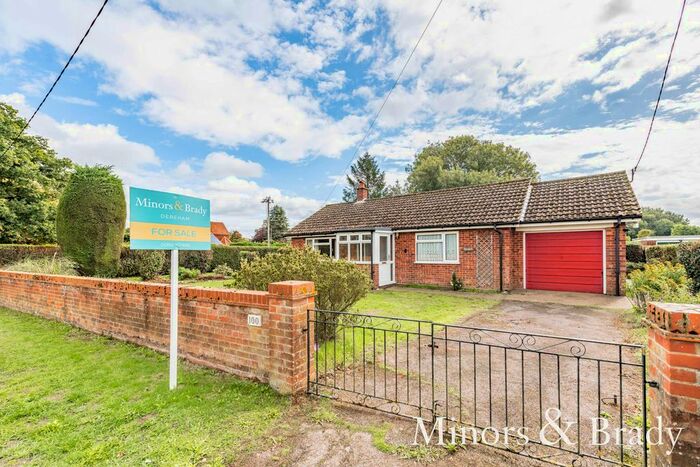 2 Bedroom Detached Bungalow For Sale In Bittering Street, Gressenhall, Dereham, NR20