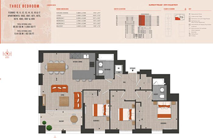 3 Bedroom Flat To Rent In Merino Gardens, London, E1W