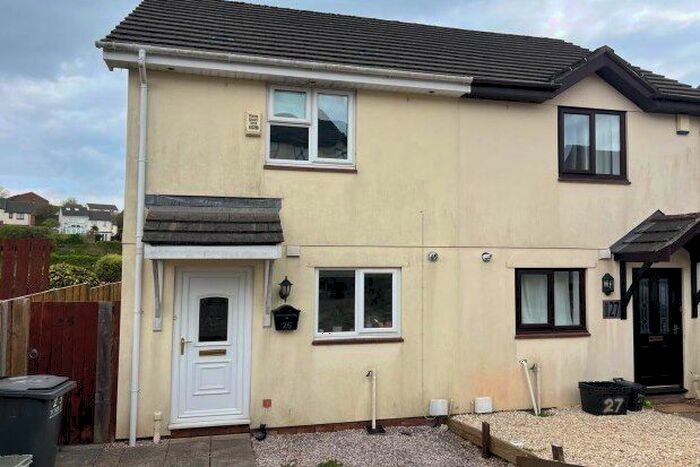 2 Bedroom Semi-Detached House To Rent In Shetland Close, Torquay, TQ2