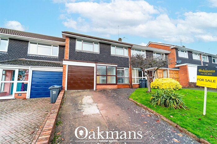 3 Bedroom Terraced House For Sale In Guiting Road, Birmingham, B29
