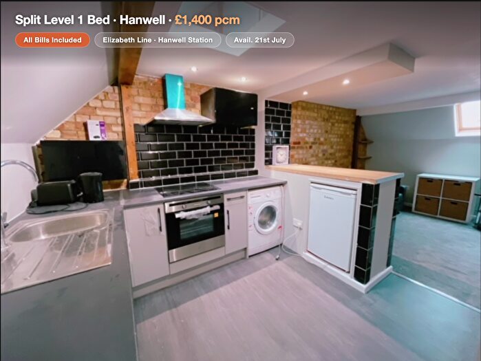 1 Bedroom Flat To Rent In Greenford Avenue, Hanwell, W7