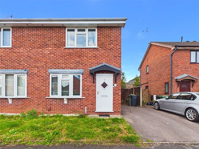 2 Bedroom Semi-Detached House For Sale In Drapers Close, Worcester, Worcestershire, WR4