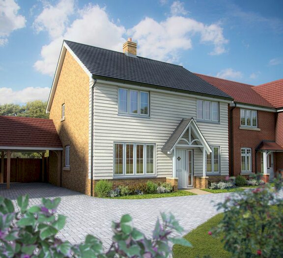 4 Bedroom Detached House For Sale In "Blackthorn" At Headcorn Road