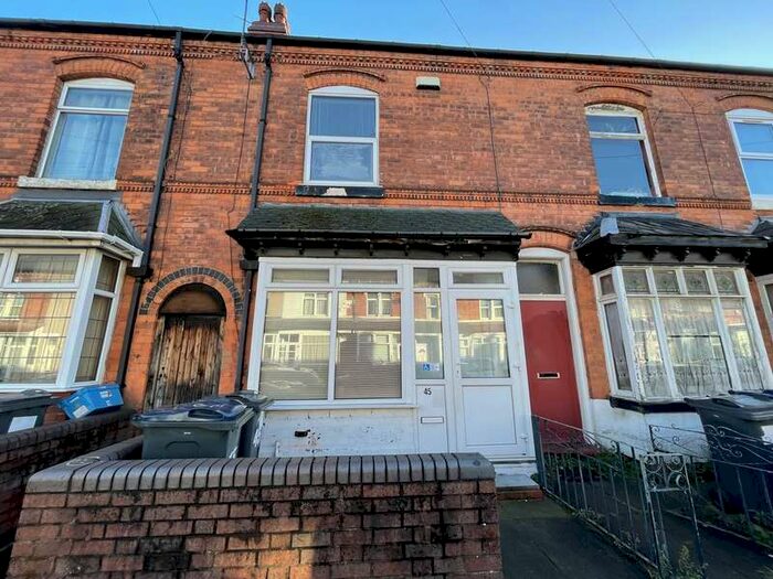 3 Bedroom Terraced House To Rent In Tintern Road, Birmingham, B20