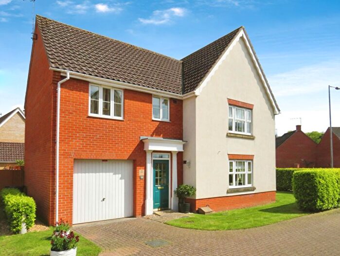 4 Bedroom Detached House For Sale In Charlock Road, Thetford, IP24