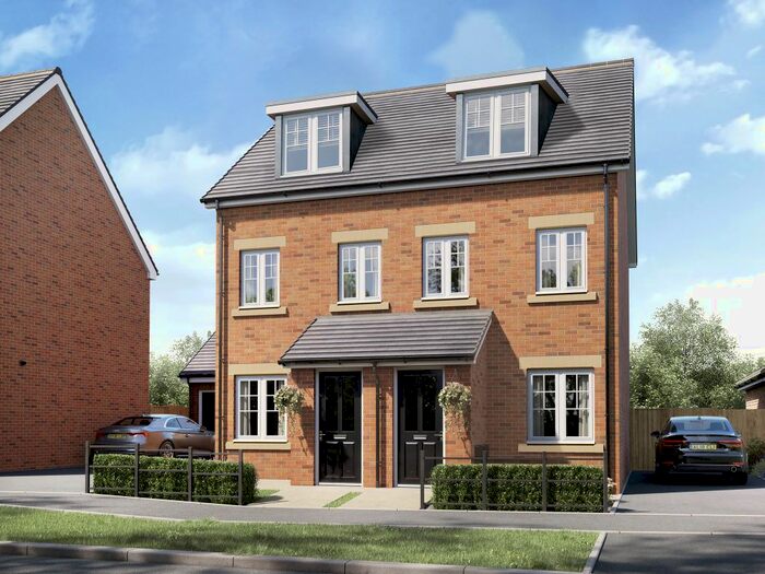 3 Bedroom End Of Terrace House For Sale In "The Souter" At Butterfly Lane, Calverton, Nottingham, NG14