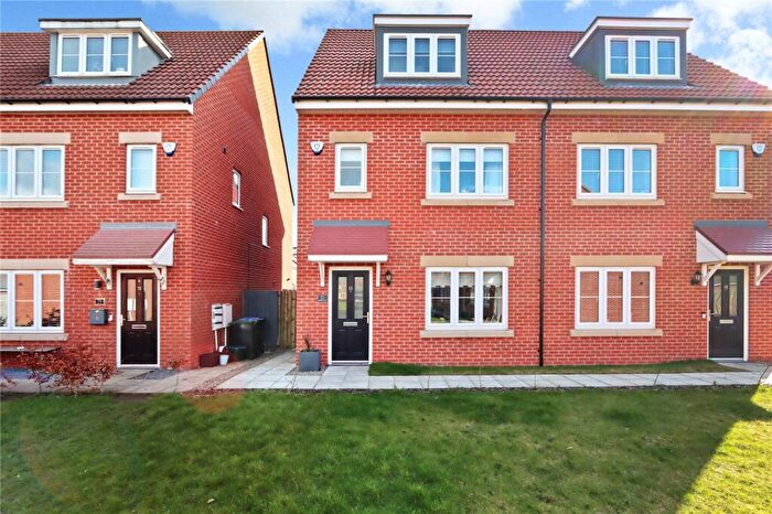 3 Bedroom Semi Detached House For Sale In Havering Court, Consett, Durham, DH8