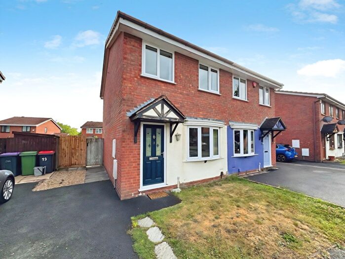 2 Bedroom Semi Detached House For Sale In The Brambles, The Rock, Telford, TF3