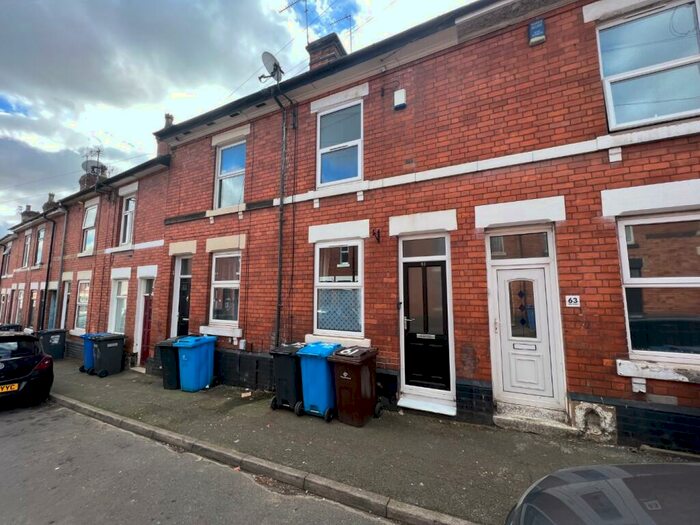 2 Bedroom Terraced House To Rent In Wild Street, Derby, Derbyshire, DE1