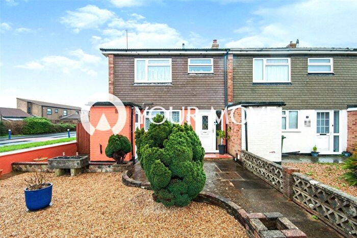 3 Bedroom End Terrace House To Rent In Vernon Close, Eastbourne, East Sussex, BN23