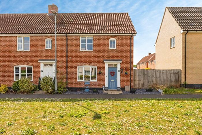 3 Bedroom End Of Terrace House For Sale In Byfords Way, Watton, Thetford, Norfolk, IP25