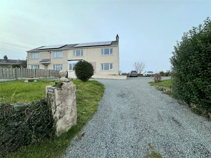 3 Bedroom Semi-Detached House For Sale In Llantrisant, Holyhead, Isle Of Anglesey, LL65