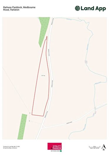 Land For Sale In Medbourne Road, Hallaton, LE16