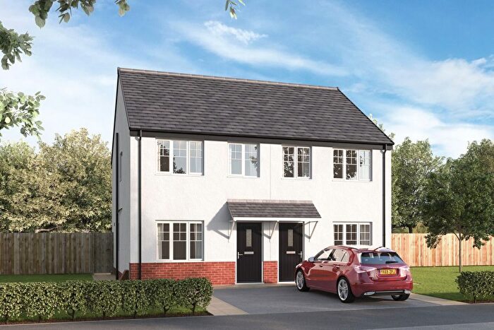 2 Bedroom Semi-detached House For Sale In "The Balfron" At Irene Hughes Drive, Rosyth, Dunfermline, KY11