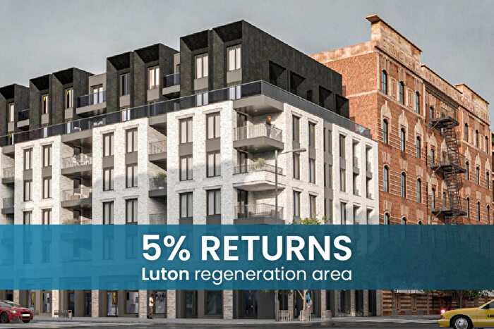 1 Bedroom Apartment For Sale In New Build Luton Apartment – % Rental Yields | Hands Off Investment Opportunity, LU2