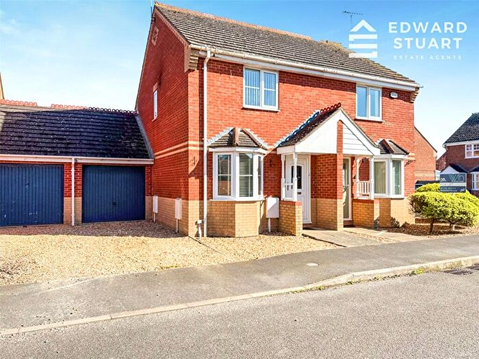 2 Bedroom Semi Detached House For Sale In Harvester Way, Crowland, Peterborough, Lincolnshire, PE6