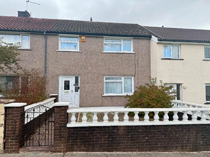3 Bedroom Terraced House For Sale In Pine Close, Gurnos, Merthyr Tydfil, CF47